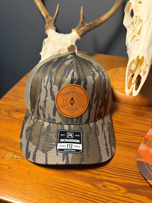 Bottomland SMA Hat Leather Badge